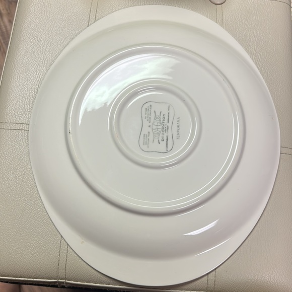 VINTAGE Atomic Dura-Gloss Temporama Oval Platter - Picture 4 of 5